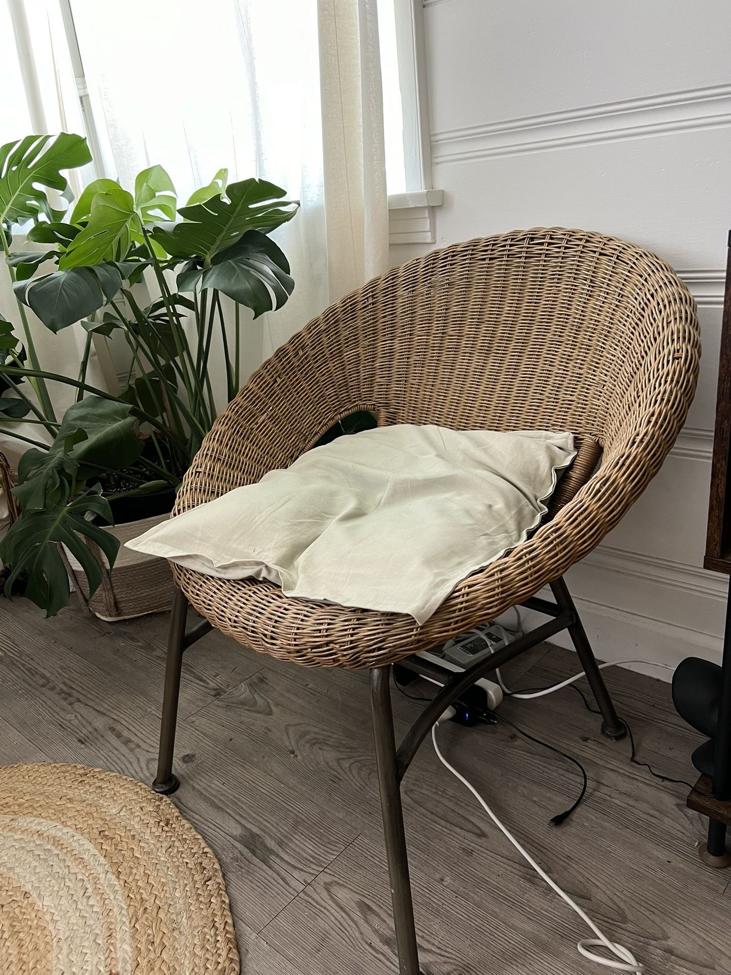 Bohemian Round Rattan Chair