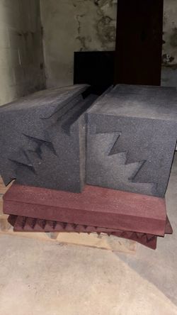 Acoustic foam / bass traps