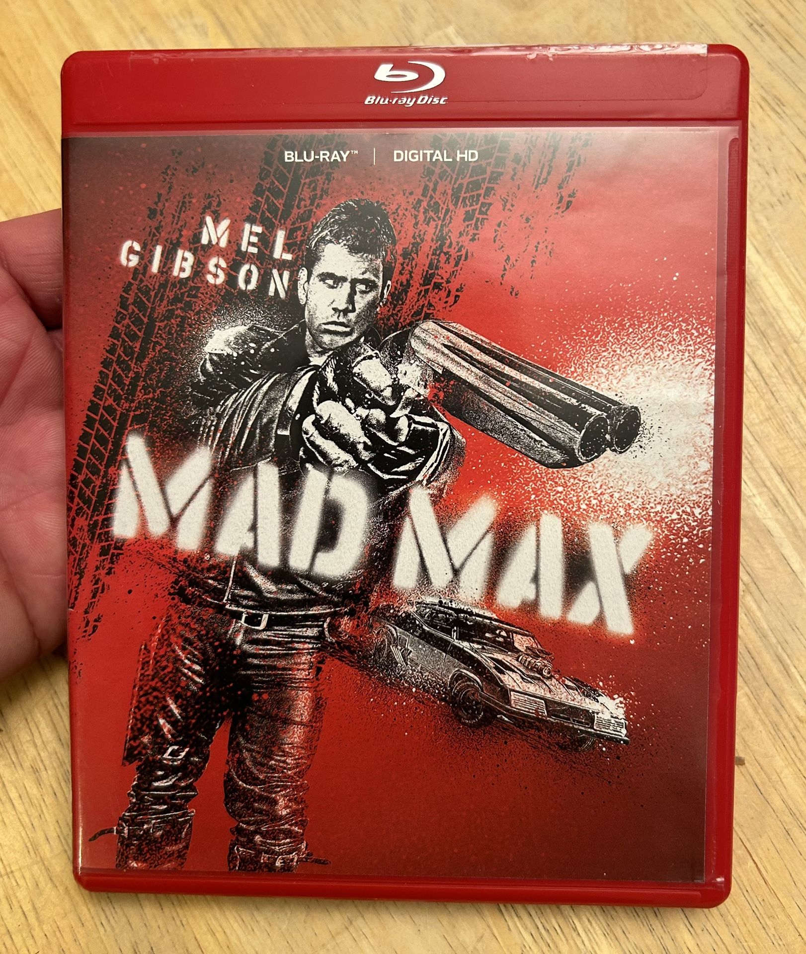 Mad Max Blu-ray Movie Mel Gibson Like NEW