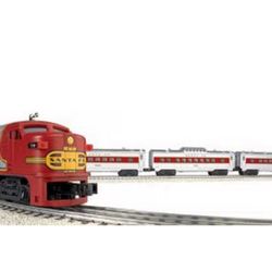 Williams by Bachmann Trains - Santa Fe Flyer Train. Engine and Passenger Cars Only