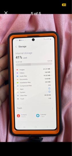 A71 Boost Mobile lock Samsung Android Smartphone 128GB