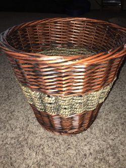 Nice wicker basket heavy duty