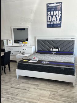 BEAUTIFUL NEW BEDROOM SETS ON SALE STARTING ONLY $399. IN STOCK SAME DAY DELIVERY 🚚 EASY FINANCING 