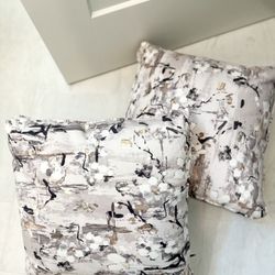 2 Decorative Pillows 