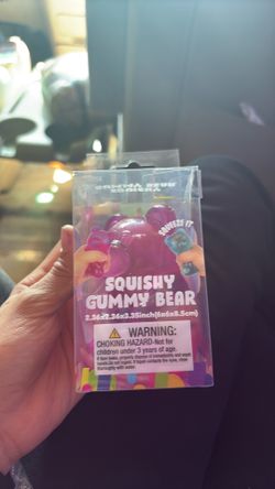 Gummy bear squishy