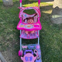 Stroller Doll Set