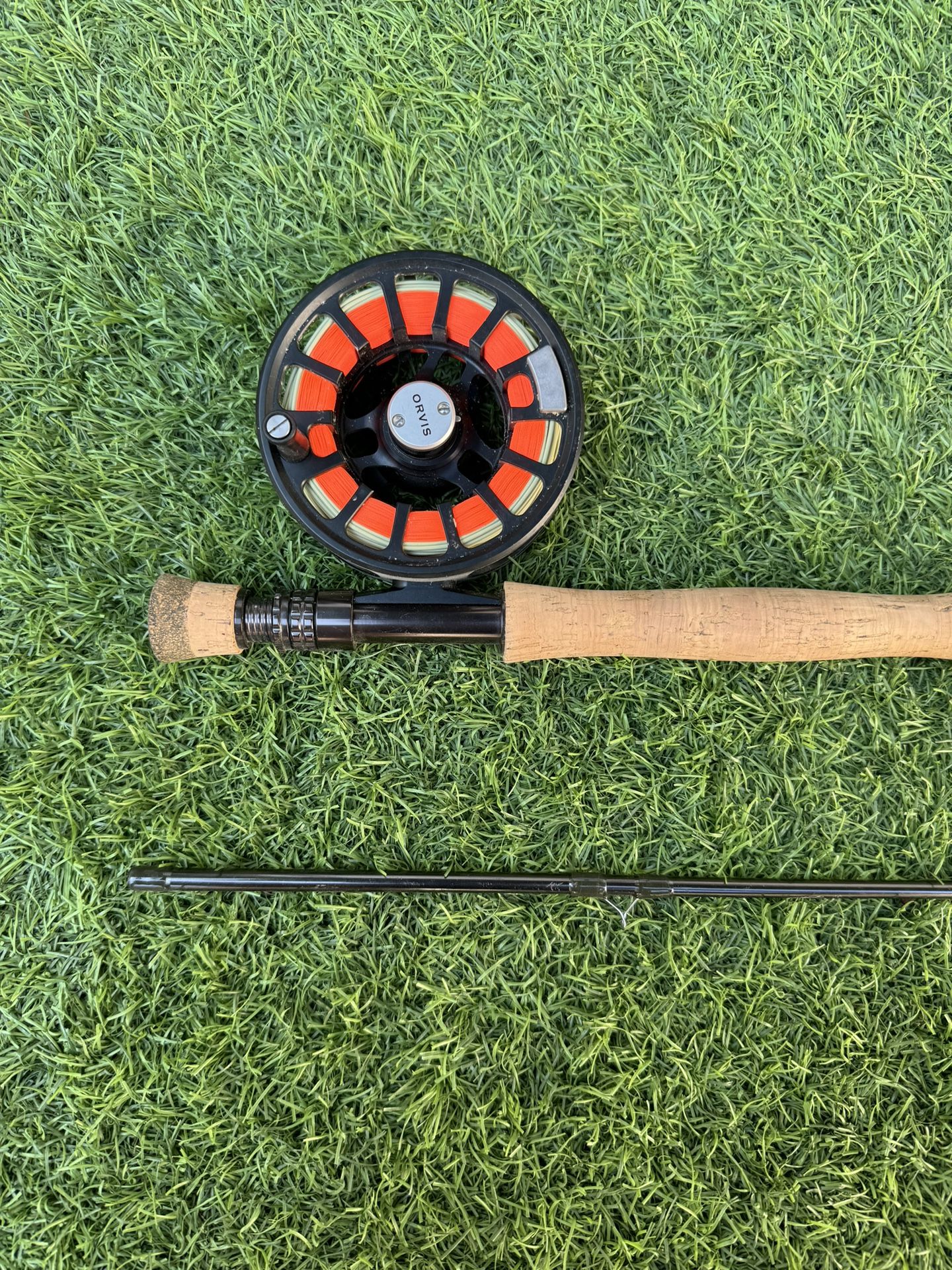 Orvis Fly Rod Clearwater 9ft 9WT 4 Piece Set With Reel And Line Included
