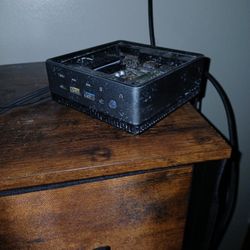 Small Computer, Wireless Keyboard And Wireless Mouse
