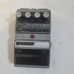 Vintage DOD Corrosion FX70C High Gain Distortion Pedal 