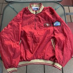 Vintage Pro Layer San Francisco 49ers windbreaker Sz. xxl