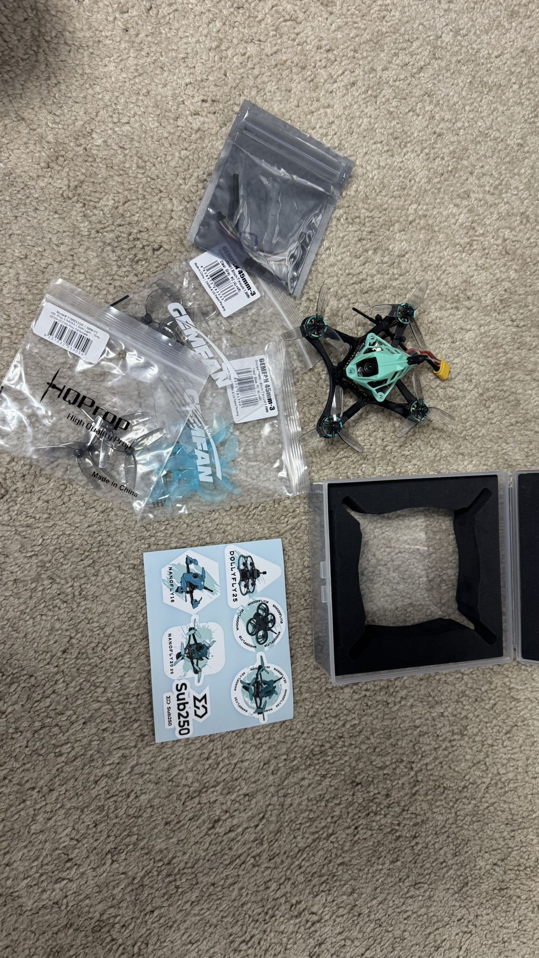 Sub250 Nanofly20 2" Drone HD w/ DJI O4