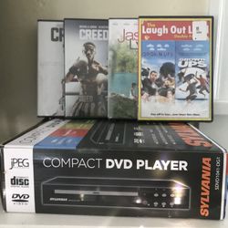 New DVD player, 4 new movies