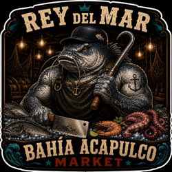 Rey del Mar Bahía Acapulco Market 3” Vinyl Sticker