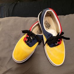 Vans Yellow Red & Black 