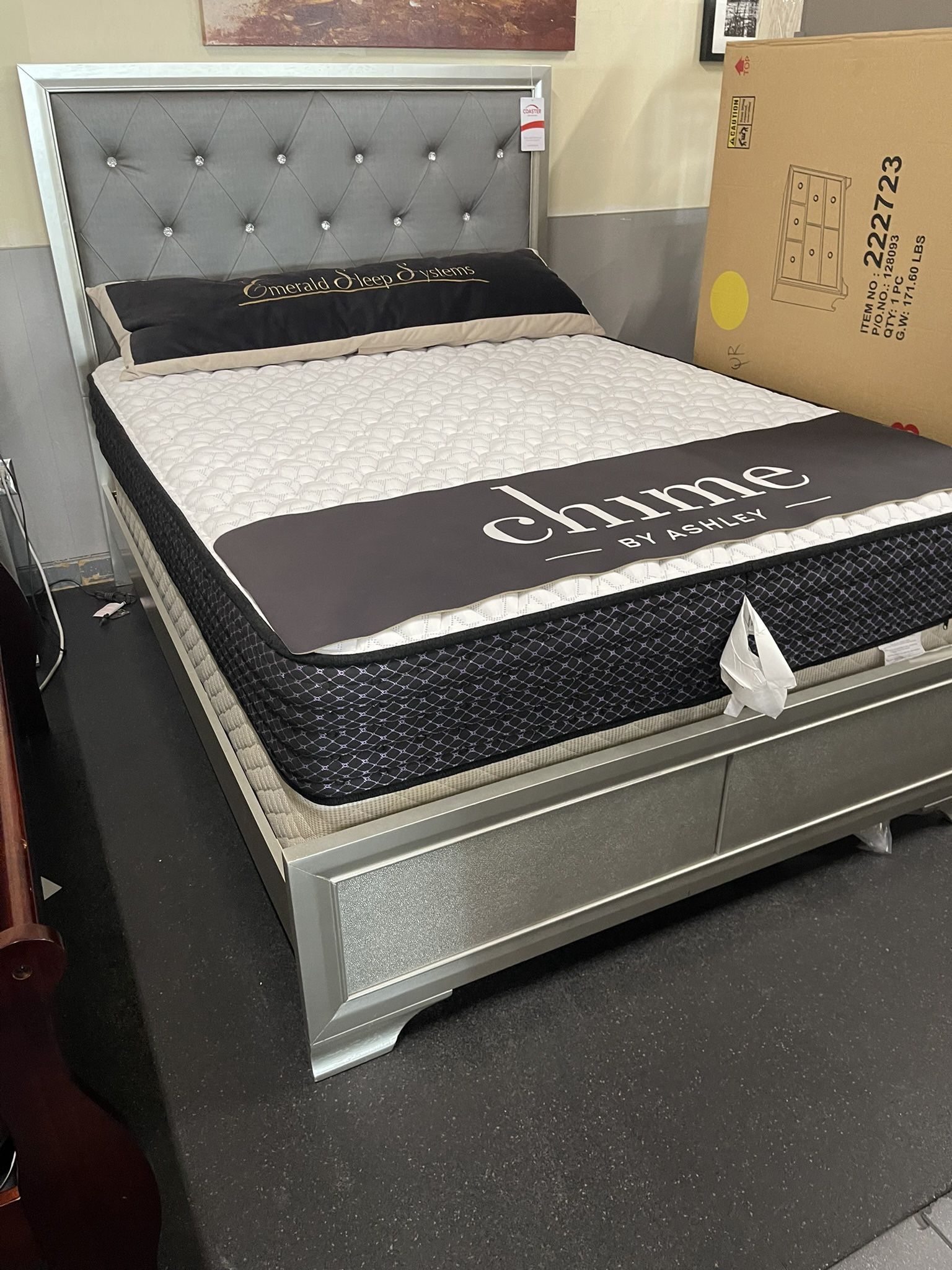 Queen Bed Frame On Clearance ( Floor Model)