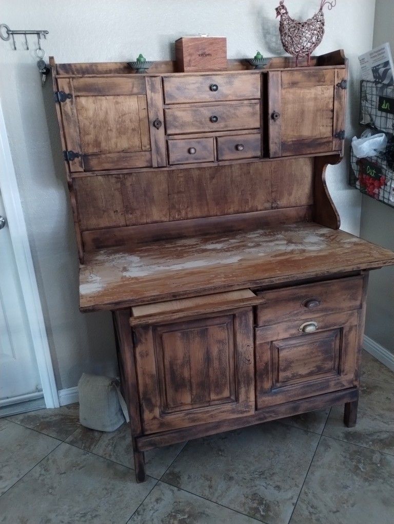 Antique Hoosier Cabinet