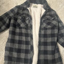 Men’s Jacket With Fleece Lining Size L