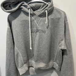 Abercrombie & Fitch Soft Oversized Cropped Hoodie Size M/L
