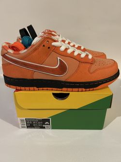 Nike SB Dunk Low Concepts Orange Lobster Mens Size 10.5 “Last 1 In Stock”