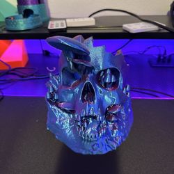 3d Printed Mushroom Skeleton Jar 