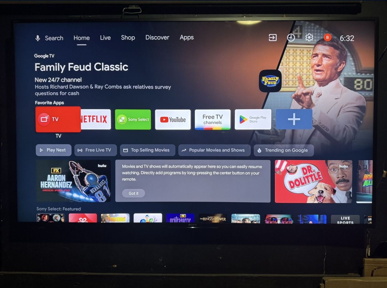 Sony 75” TV