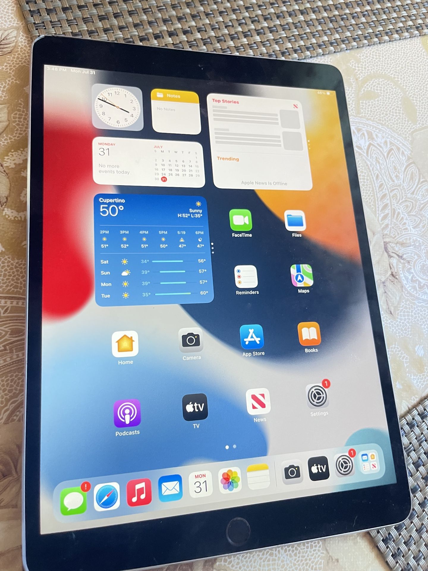 iPad Pro 1st 256gb Fully Functional.