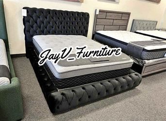 New Queen Bed Frame With MATRESS