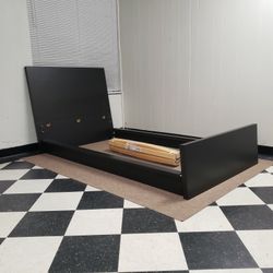 Twin size bed frame - can DELIVER almost anywhere for $20 extra - please see all photos and read everything 🙂