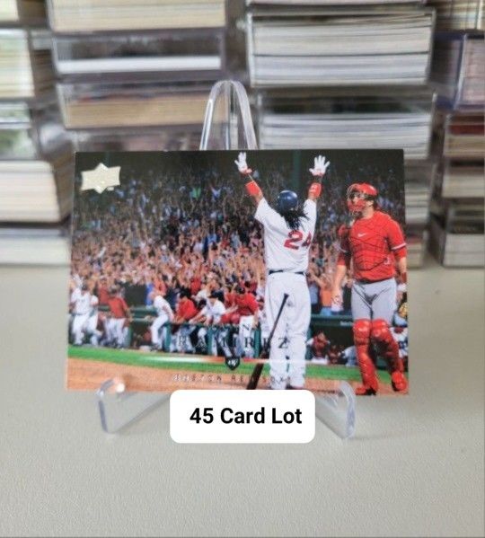⚾️ 45 Card Lot - OF Manny Ramirez Cards