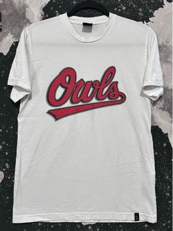 OVO Owls Baseball Team Script Logo Shirt