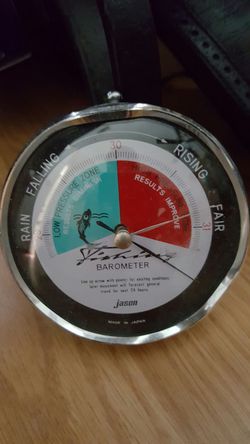 Vintage jason fishing barometer made in Japan for Sale in Winston-Salem, NC  - OfferUp