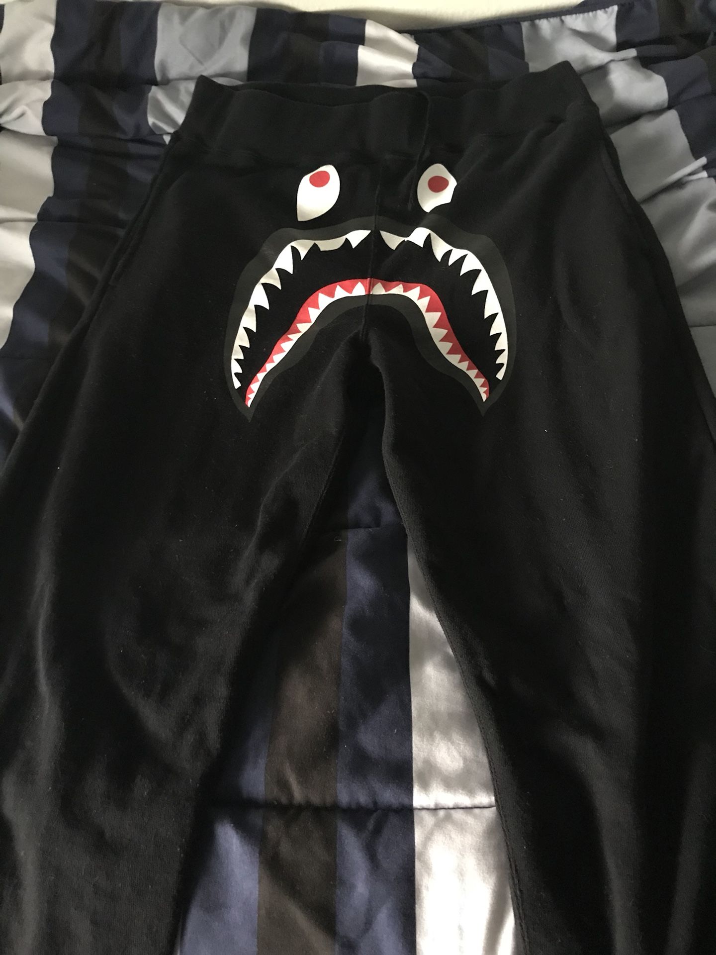 Bape Space Camo Shark Sweatpants