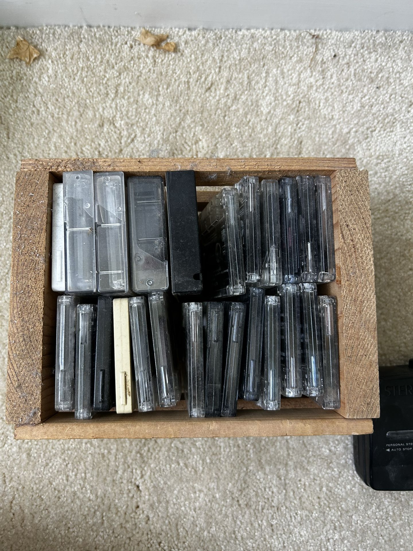 Cassettes With Cassette Player