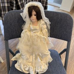 Porcelain Bride Doll