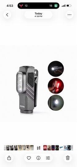 Sofirn st10 rechargeable led flashlight
