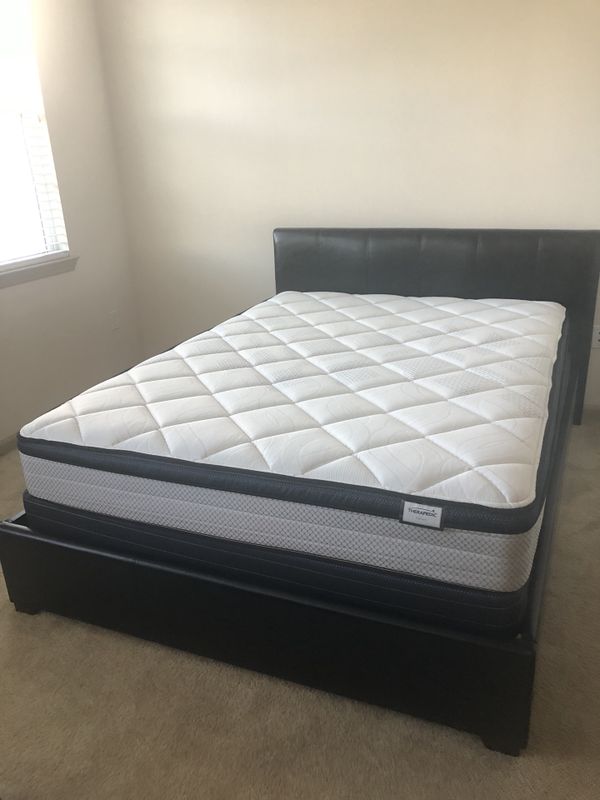Queen Platform Bed With Mattress Set For In Orlando Fl Offerup