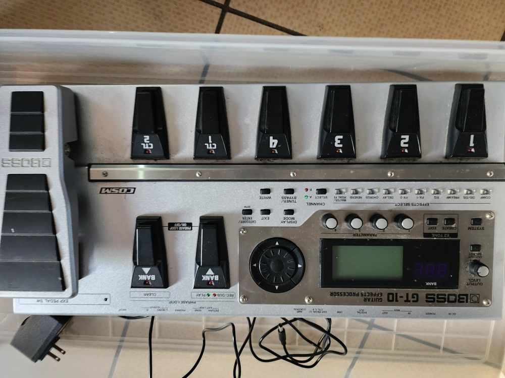 Boss GT 10 GUITAR Pedal Effects for Sale in Inglewood, CA OfferUp
