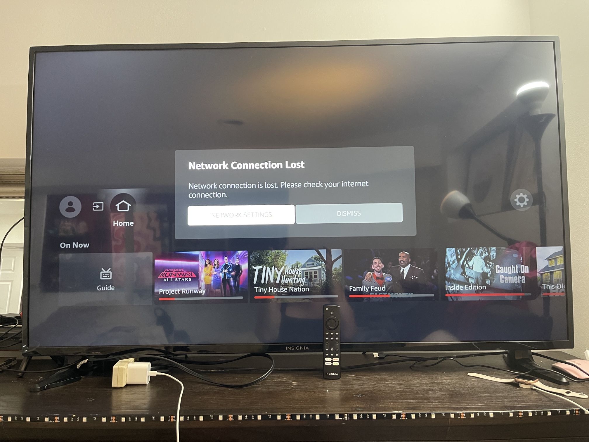58’ Insignia Smart Tv