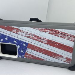 For Samsung Galaxy Note 20 USA Flag Camouflage Belt Clíp Case 