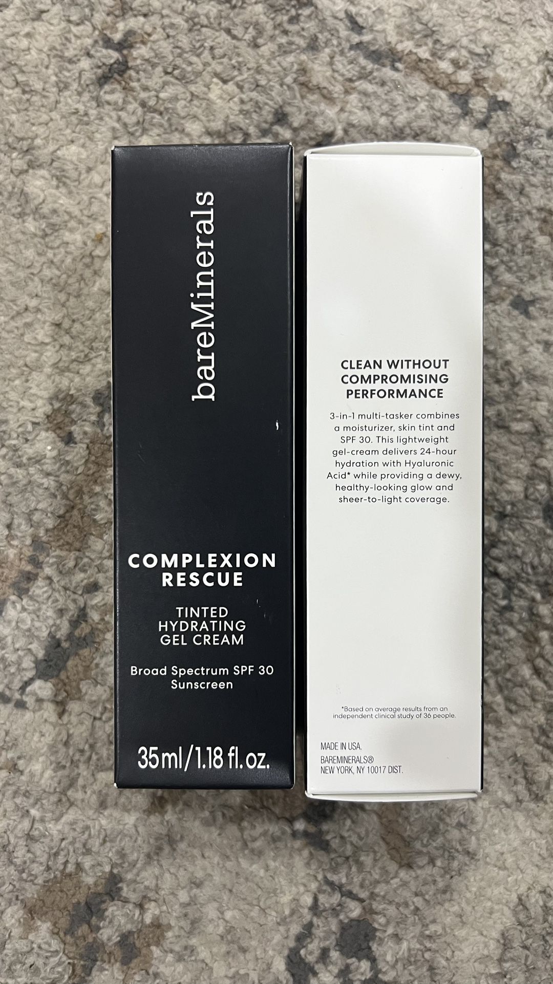 BAREMINERALS COMPLEXION RESCUE Tinted Moisturizer with Hyaluronic Acid and Mineral SPF 30