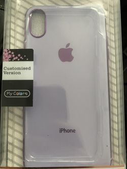 Ultra slim silicone case for iPhone XS