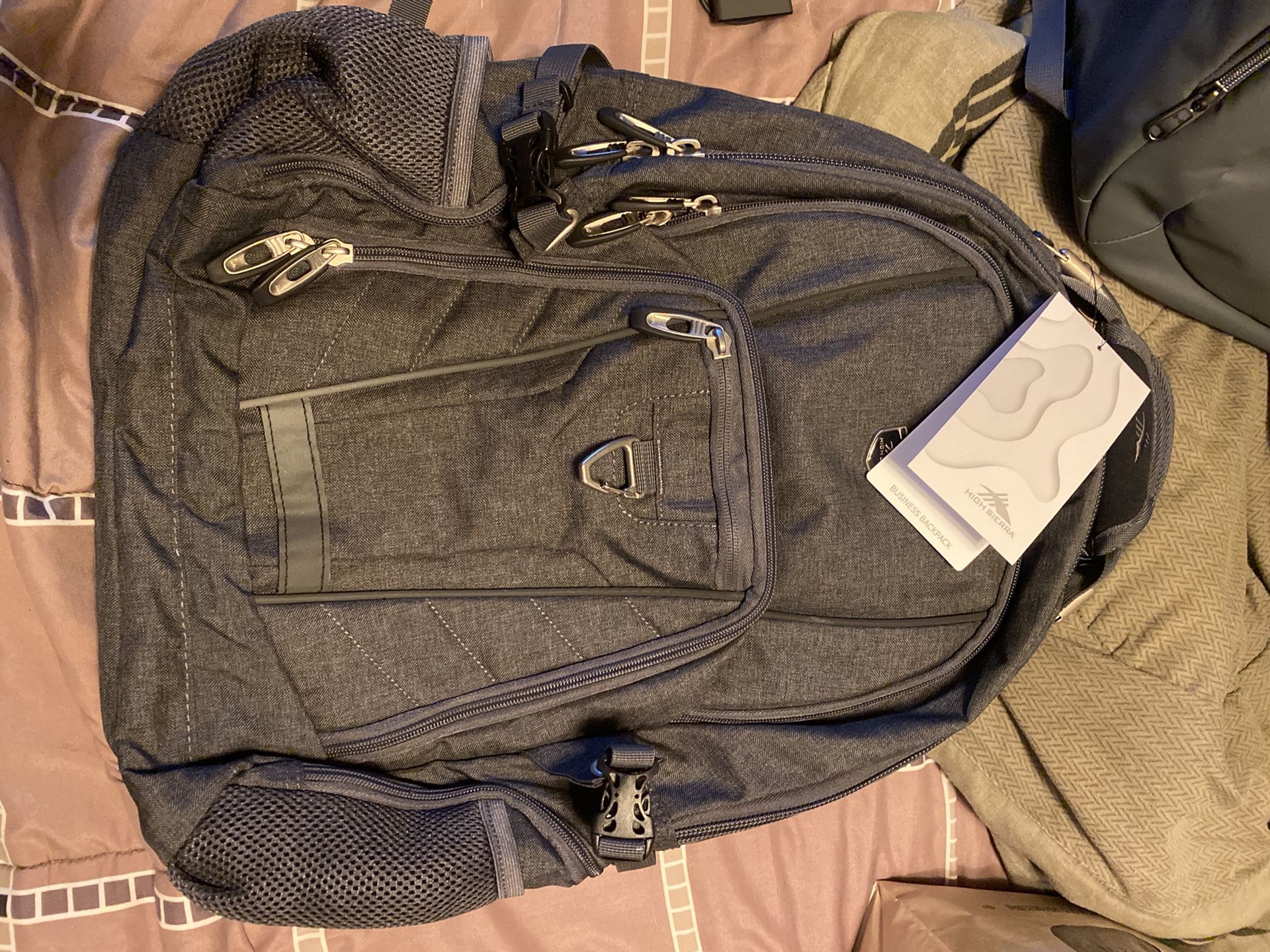 High Sierra waterproof laptop backpack