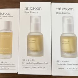 Mixsoon Bean & Centella Asiatica Essences (3 total)