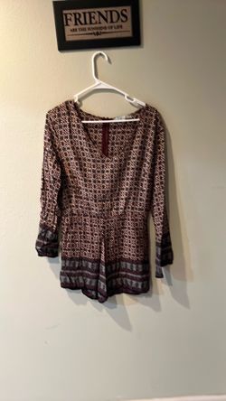 Western style or boho romper size large
