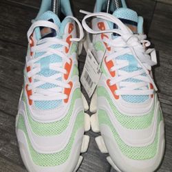 Adidas ClimaCool Vento Shoes White/Grey/Orange Men's Size 7.5/Women's 9 New With Tags No Box