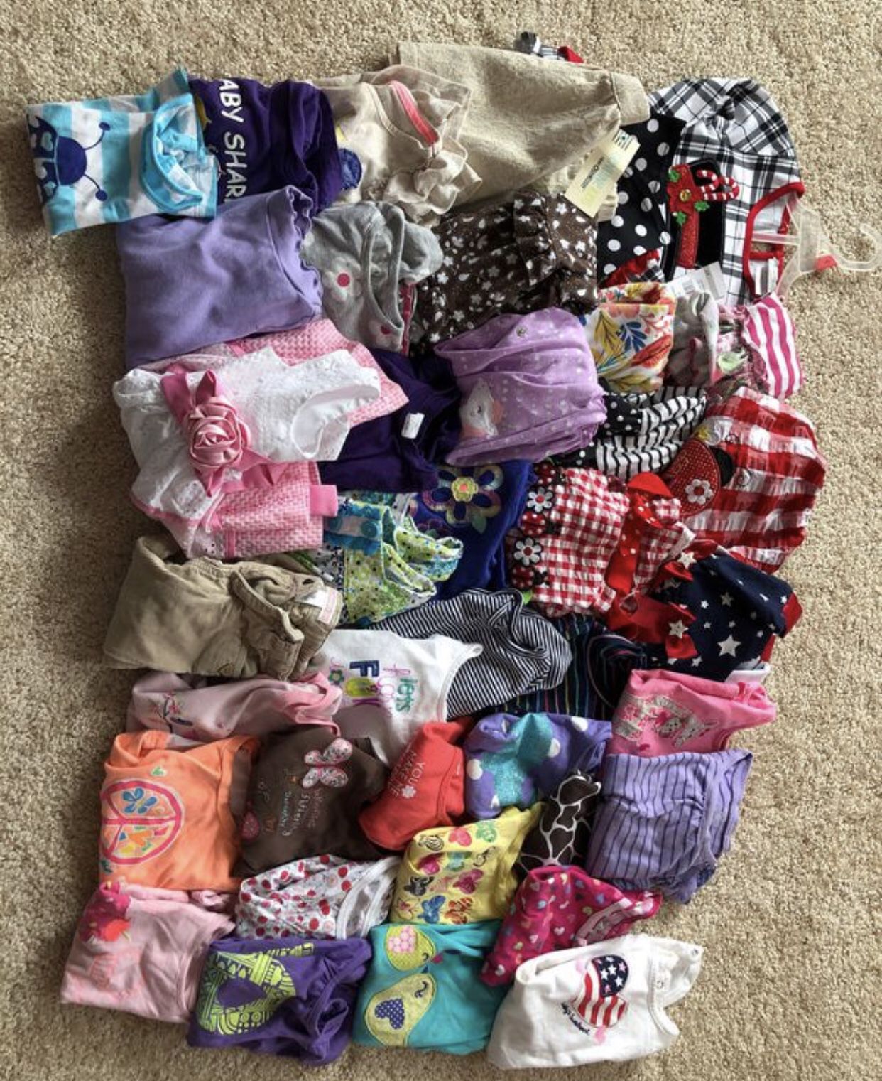 2T and a few 24 month girl clothes