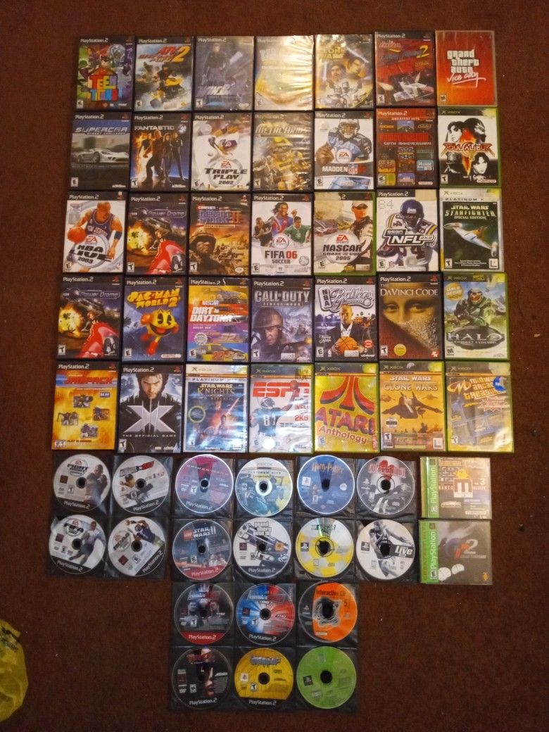 PlayStation 1/2 and XBOX Games