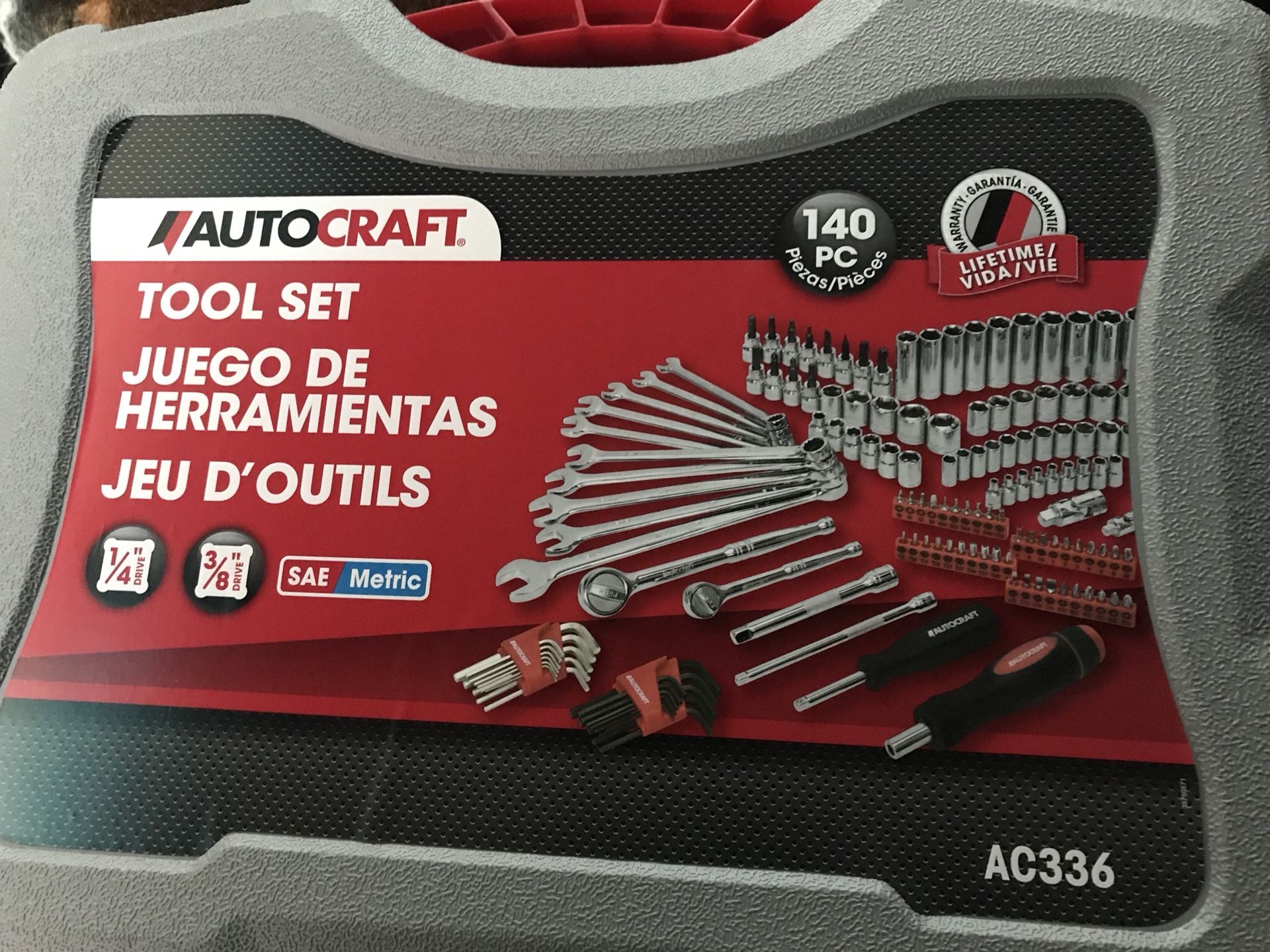 Autocraft 140 piece Tool set