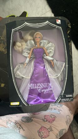 $25.00 Millennium Crystal Doll In Box