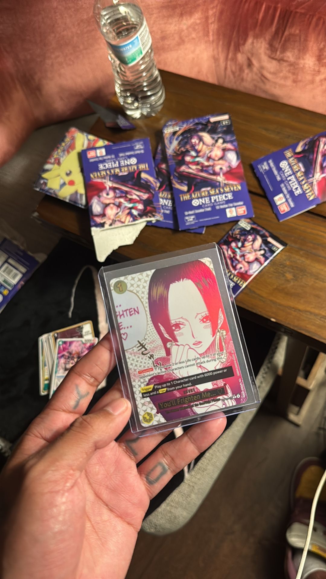 You'll Frighten Me... (Alternate Art) - The Azure Sea's Seven (OP14) One Piece 14